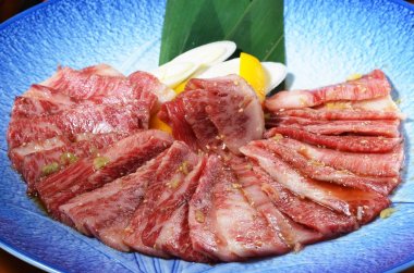 Sığır eti Korece Barbekü dilimlenmiş         