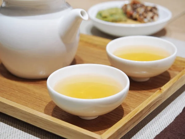 Chinese Tea Set Refreshments Table — Stock Photo, Image