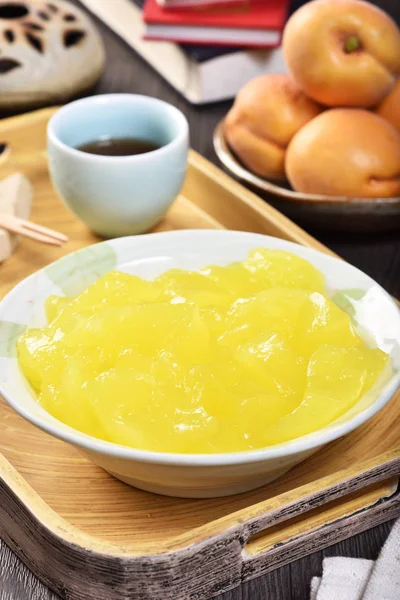 Taiwan Läcker Dessert Fun Guo Pulver Kaka — Stockfoto