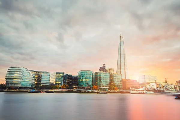 London bei Sonnenuntergang — Stockfoto