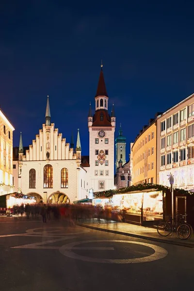 Mercado de Navidad en Munich — Foto de Stock