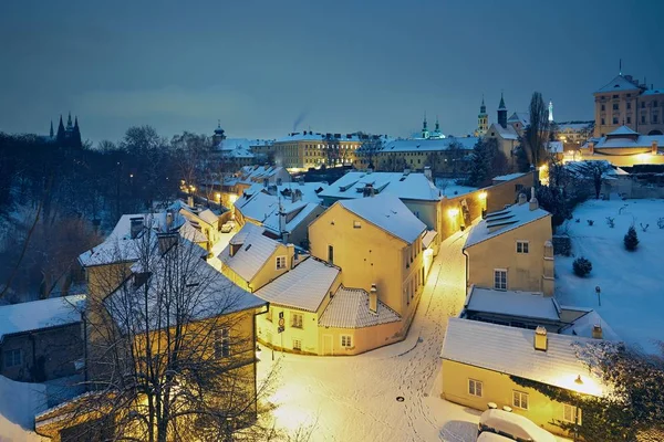 Winter morning in the city — Stock Photo, Image