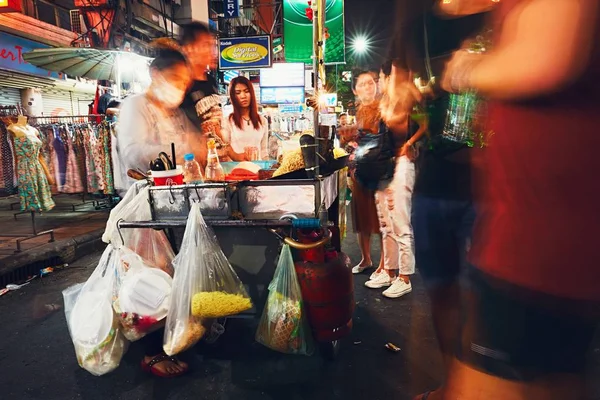 在曼谷的夜生活 — 图库照片