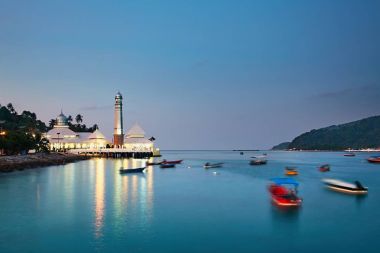 Perhentian Adaları alacakaranlıkta