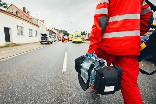 Servizio medico di emergenza — Foto Stock