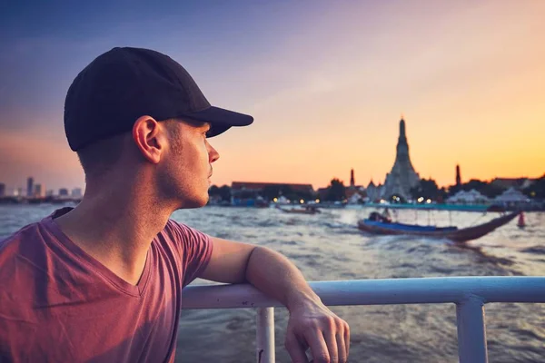 Бангкок на заході сонця — стокове фото