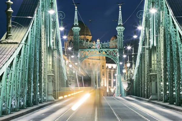 Gece Budapeşte — Stok fotoğraf