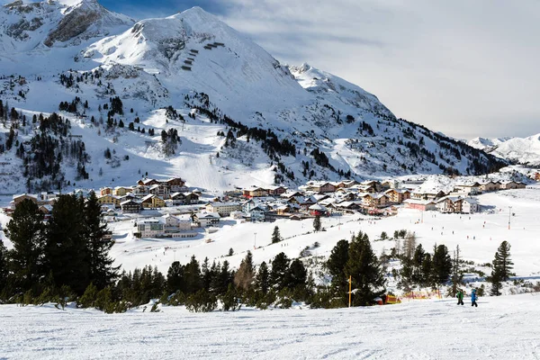 Obertauern in Austria — Stok fotoğraf