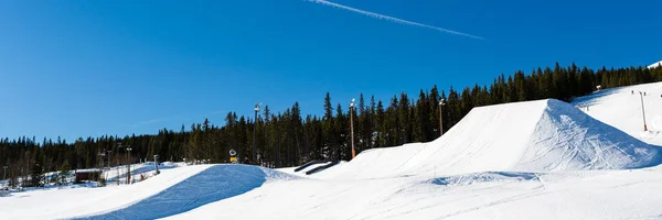 Trysil parkta kar — Stok fotoğraf