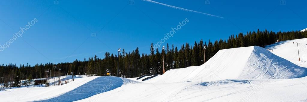 Snow park in Trysil