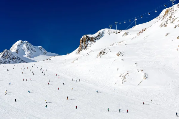 大規模なスキー リゾート — ストック写真