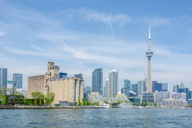 Toronto cityscape yaz aylarında
