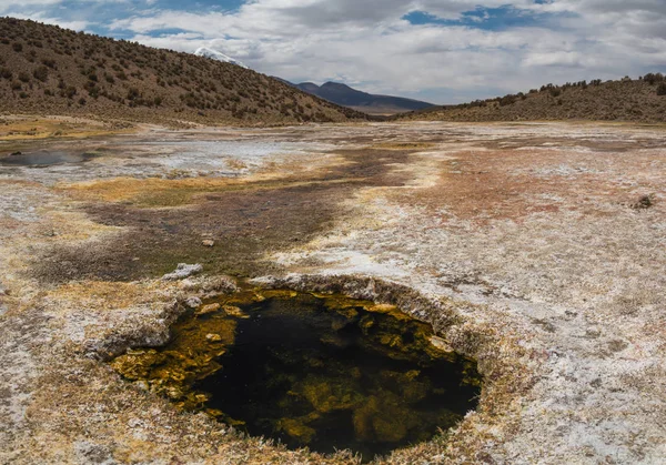 Fumarola no Altiplano — Fotografia de Stock