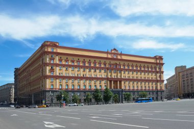 The main building of the Federal Security Service of Russia clipart