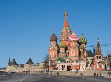 Kızıl Meydan, Aziz Basil Katedrali Vasilevsky iniş dan