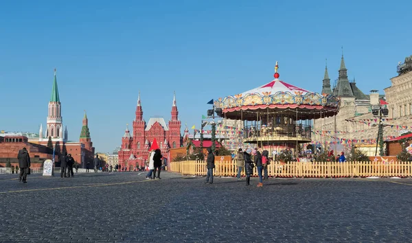 GUM-Fair in Red Square — Stock Photo, Image