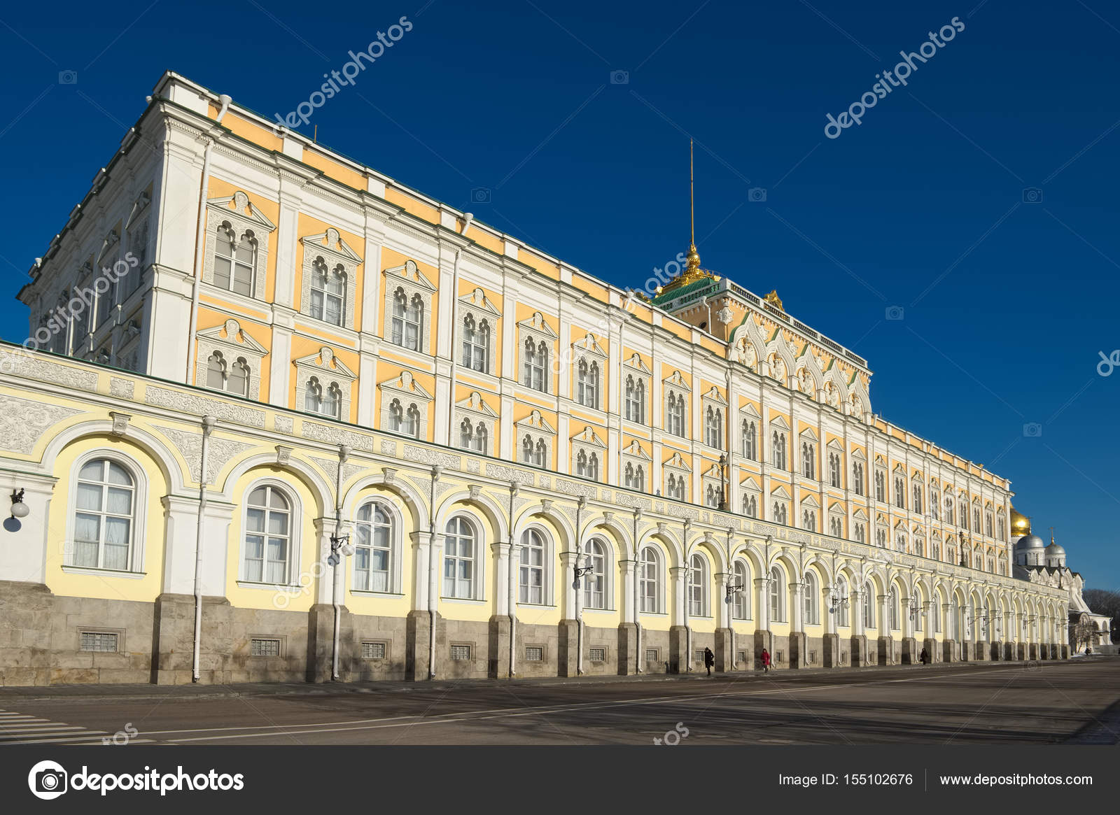 Moscow, Grand Kremlin Palace — Stock Photo © JAleks 155102676
