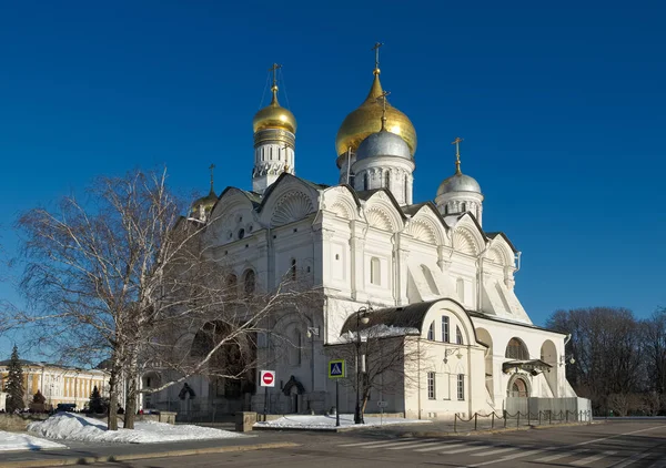 Aartsengel kathedraal in het kremlin van Moskou — Stockfoto