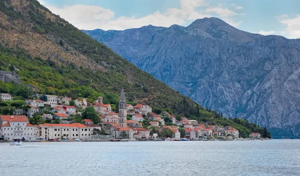 View of the City of Perast — Stock Photo, Image