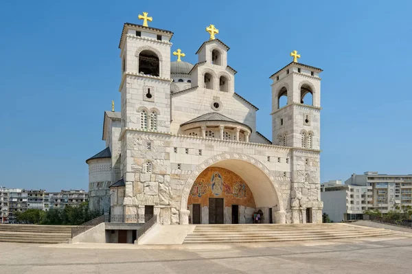 Podgorica, Cattedrale della Risurrezione di Cristo — Foto Stock