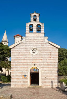 Eski Budva'nın Holy Trinity Kilisesi