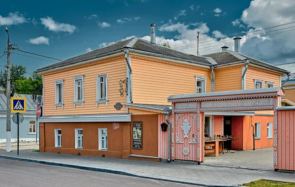Kolomna Oroszország 2018 Június Burov Család Samovar Múzeumi Ingatlan Háza — Stock Fotó