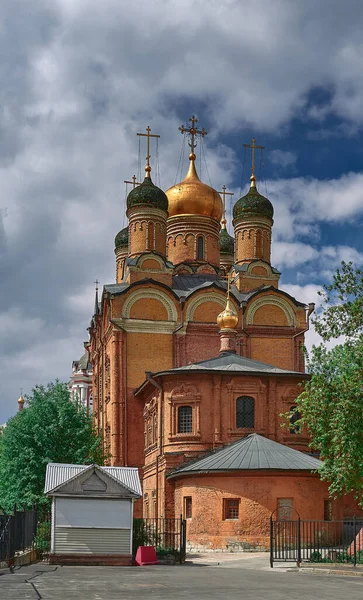 Moscow Cathedral Icon Mother God Sign Former Znamensky Monastery Eastern — Stock Photo, Image