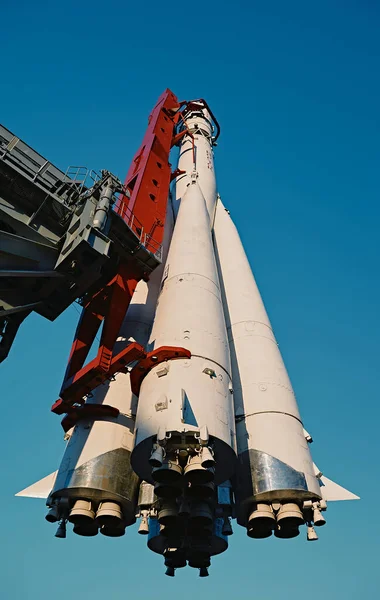 Mosca Russia Maggio 2014 Layout Del Veicolo Lancio Vostok Installato — Foto Stock