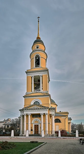 New Bell Tower Greater Church Ascension Nikitsky Gate Built 2002 — Stock Photo, Image