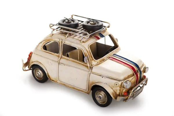 Retro speelgoedauto — Stockfoto