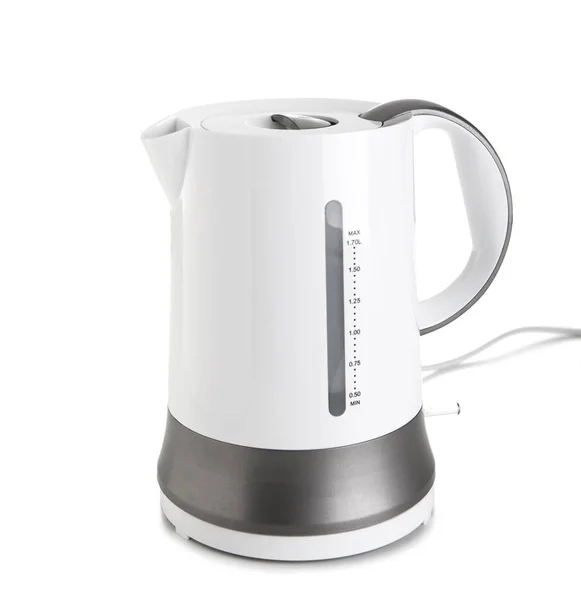 One electric kettle isolated on white background — Stock Photo, Image