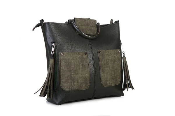 Green Elegant women bag — Stock Photo, Image