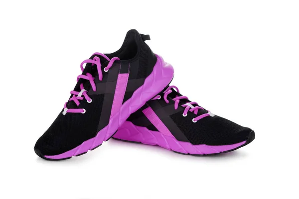 Pair Pink Sport Shoes White Background — Stock Photo, Image