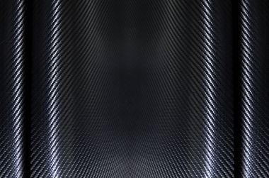 Siyah karbon fiber araba wrap folyo