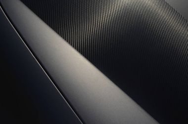 Mat gri ve Siyah Karbon Araba wrap folyo