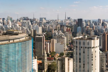 sao paulo havadan görünümü 