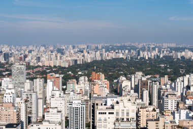 sao paulo havadan görünümü 