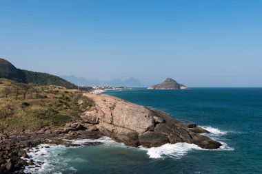 Kayalık sahil Rio de Janeiro