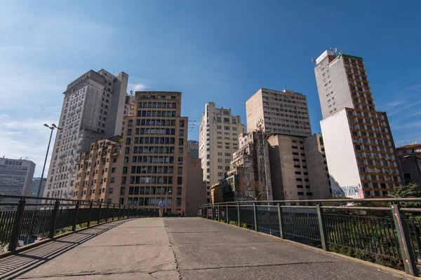 Здание в центре Сан-Паулу — стоковое фото