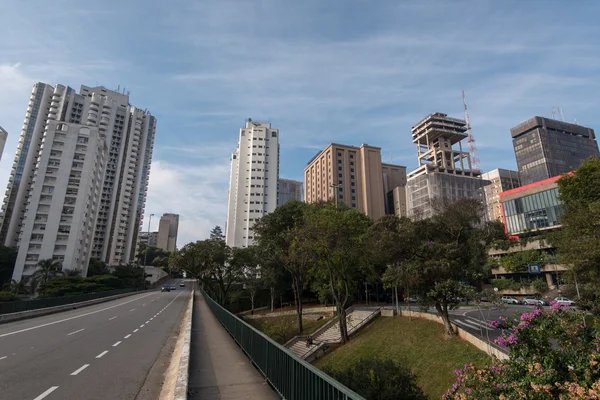 Vista da Cidade de São Paulo — Fotografia de Stock