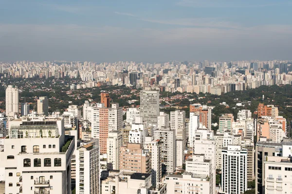 Letecký pohled na sao paulo — Stock fotografie