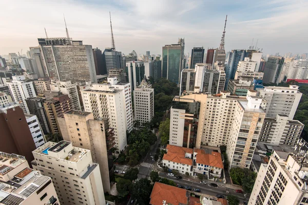 Luftaufnahme von Sao Paulo — Stockfoto