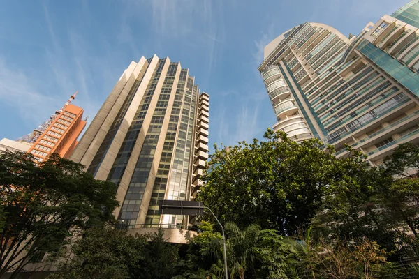 Italië gebouwen in het centrum van Sao Paulo — Stockfoto
