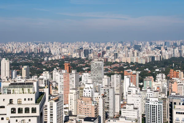 Sao paulo havadan görünümü — Stok fotoğraf