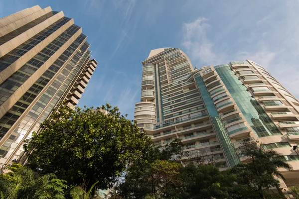 Italia Edificios en el centro de Sao Paulo — Foto de Stock
