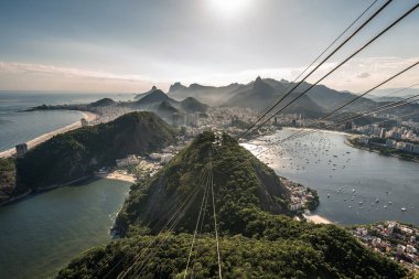rio de Janeiro havadan görünümü 