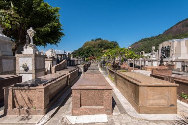 St John Baptist mezarlığı Rio de Janeiro şehrinde