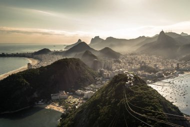 rio de Janeiro havadan görünümü 