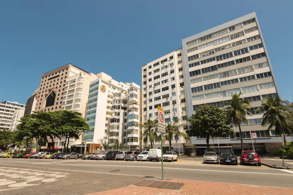 Apartamentos residenciais de luxo e edifícios hoteleiros no Rio de Janeiro — Fotografia de Stock