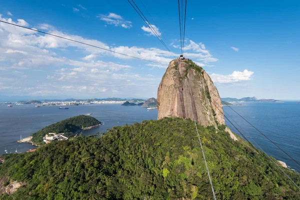 Sugarloaf mountain v rio de Janeiru — Stock fotografie